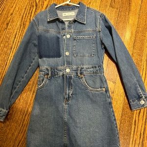 Girls Zara jean dress